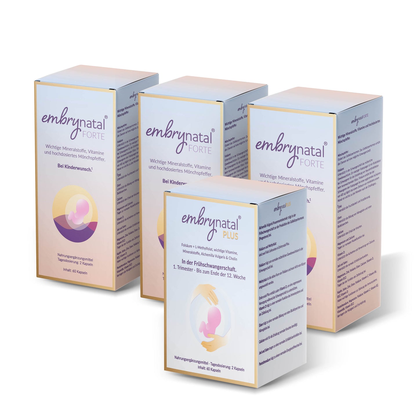 3× إمبريناتال® فورتي + 1× إمبريناتال® بلس