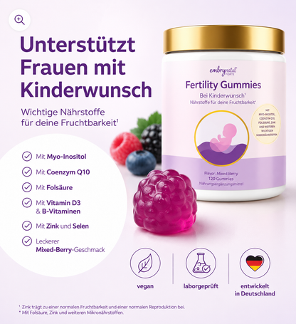 Embrynatal® Forte Fertility Gummies