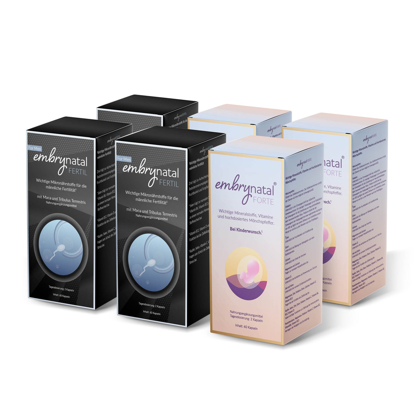 6x Embrynate® Forte/Fertil – للنساء والرجال